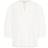 Kaffe Jollia Zia Textured Cotton Blouse Simple - White
