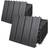 Casaria WPC Composite Decking Tiles 30x30cm 22Pcs