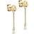 ENAMEL Copenhagen Sunshine Drop Ørerings Forgyldt Plaza - NEW
