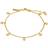 Pilgrim Alaia Bracelet Goldplated Dam Kedjearmband Med Hänge - Guld