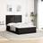 vidaXL Ottoman with Mattresses Black 140x200 cm Velvet Frame Bed