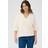 Kaffe Kaemilie V-Neck Pullover - Vit