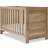 OBaby Nika Cot Bed Oak Brown Standard