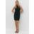Gina Tricot Boatneck Mini Dress Korte Kjoler - Sort