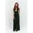 Gina Tricot Satin Halterneck Maxi Dress - Black