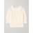 Chloé Lace-Collar Open Knit Polo Top - Iconic Milk