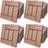 Casaria WPC Composite Decking Tiles 30x30cm