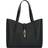 Furla Goccia L Tote Leather Shopper Bag - Black