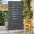 vidaXL Steel Fence Panel Anthracite Medium