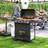 OutSunny 5 Burner Gas Barbecue Grill With Lid
