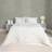 OHS Coverless Arches Quilted 7.5 Tog Set Cream King Natural Duvet Cover Beige (230x220cm)
