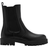 Mango Chelsea Ankle Boots with Track Sole - Black