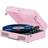 Mixx Revival 55 Stereo Vinyl Record Player Pink