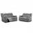 Furnishings For Less UK Venice Grey Sofa 207cm 2pcs 3 Seater, 2 Seater