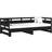 vidaXL 820326 Black Soffa 193.5cm 3-sits
