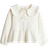 H&M Cardigan with collar & Peplum - White (1286189002)