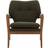 Gallery Direct Jensen Green Lounge Chair 85cm