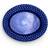 Mateus Bubbles Blue Assiett 20cm