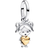 Pandora Happy Girl Dangle Charm - Silver/Gold