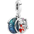 Pandora Disney Lilo & Stitch Family Dangle Charm - Silver/Multicolour