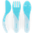 Twistshake Baby Cutlery Knife Fork & Spoon Pastel Blue