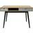 Techstyle UK Retro Oak/Black Writing Desk 48x110cm