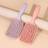Shein 2 Pcs Ribbed Comb Volumizing Detangling Hair Brush