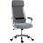 Vinsetto High Back Swivel Grey Office Chair 129cm