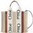 Chloé Small Woody Tote Bag - White/Brown