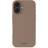 Holdit Silicone Case for iPhone 16 Mocha Brown