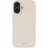 Holdit Silicone Case for iPhone 16 Light Beige