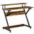 Homcom Industrial Style Rustic Brown Writing Desk 60x100cm
