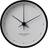 Georg Jensen Koppel Black Wall Clock 22cm