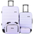 Travelers Club Austin Expandable Set of 4 - Lilac