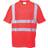 Portwest S478 Hi-Vis S/S T-shirt - Red
