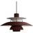 Louis Poulsen PH 5 Monochrome Burgundy Pendellampa ∅ 50cm
