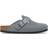 Birkenstock Boston Braided Suede Leather - Basalt Gray