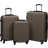 vidaXL Hardcase Suitcase 3 stk. - Brown