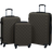 vidaXL Hardcase Suitcase Set of 3 - Anthracite