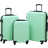 vidaXL Hardcase Suitcase Set of 3 - Mint