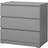 IKEA Malm Grey Stained Chest of Drawer 80x78cm