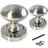 Betley Butterfly Door Knobs Round Victorian Mortice Knob Sprung Satin 56mm 1pcs