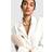 boohoo Marble Acrylic Oval Clutch Bag - White