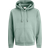 Jack & Jones Plain Zip Hoodie - Green/Iceberg Green