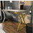 Decorotika Gyza Modern White Writing Desk 120x60cm