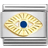 Nomination Composable Classic Link Eye of God Charm - Silver/Gold/Blue