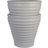 Strata Moroccan Pot 2-pack - Stone ∅43cm