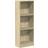 vidaXL Engineered Wood Sonoma Oak Bogreol 109cm