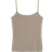 H&M Microfibre Strappy Top - Dark Beige
