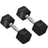 Homcom 4kg Rubber Dumbbell set